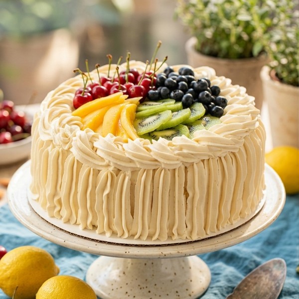 Fruit Splash Cake