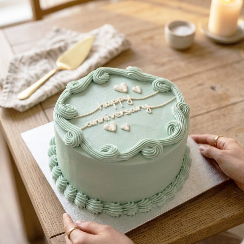 Anniversary Theme Cake