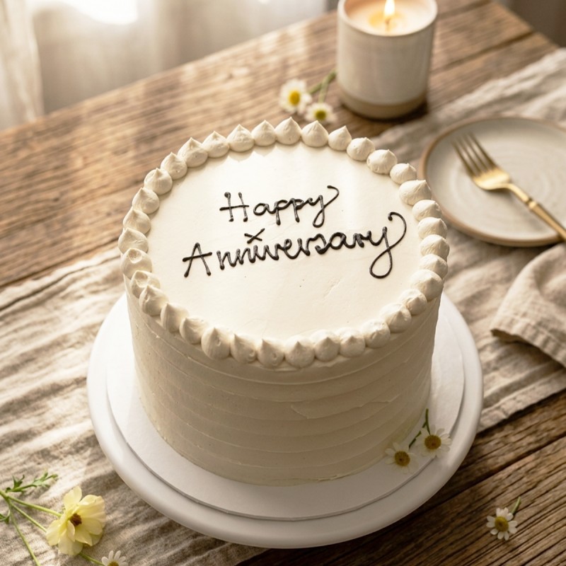 Happy Anniversary Cake