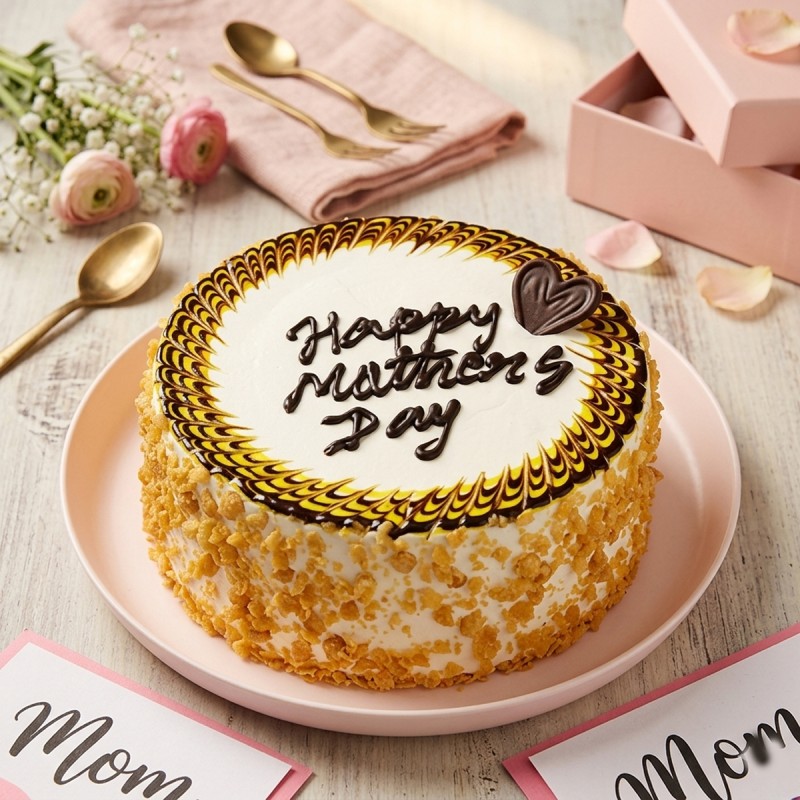 Butterscotch Cake for Mom