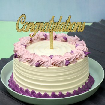 Congrats Truffle Cake