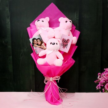 Teddy Bouquet for Mom