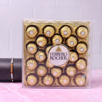 Ferrero Pearl Rakhi Combo