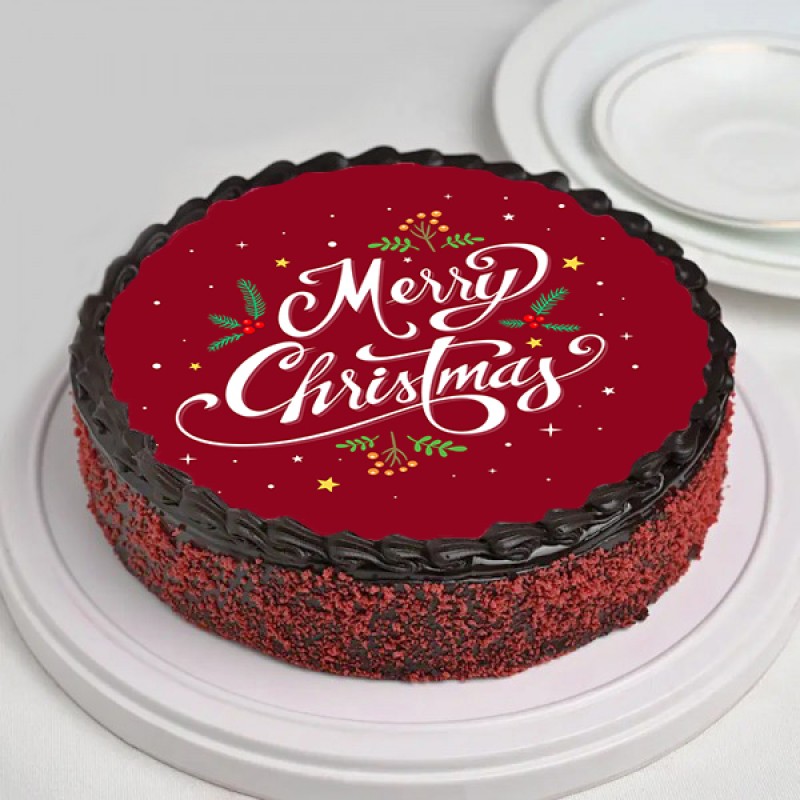 Merrier Truffle Photo Cake