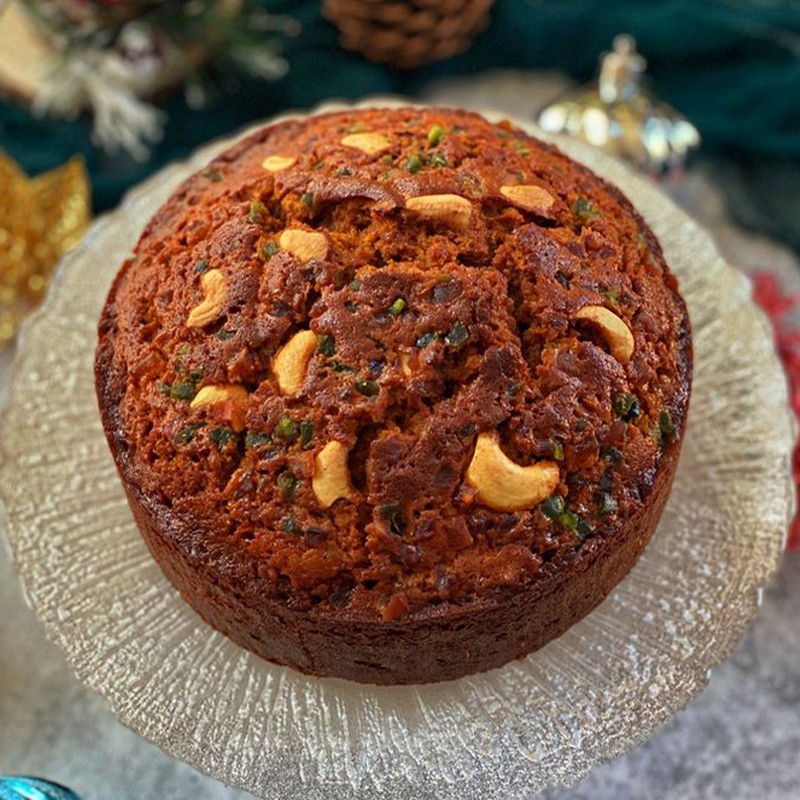 Nutty Plum Cake