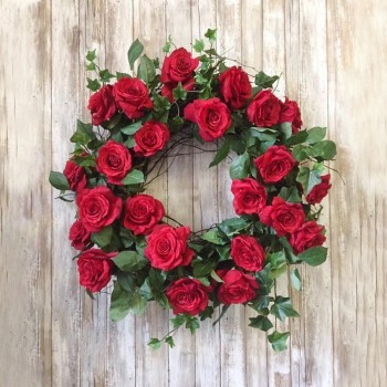 Floral Christmas Wreath