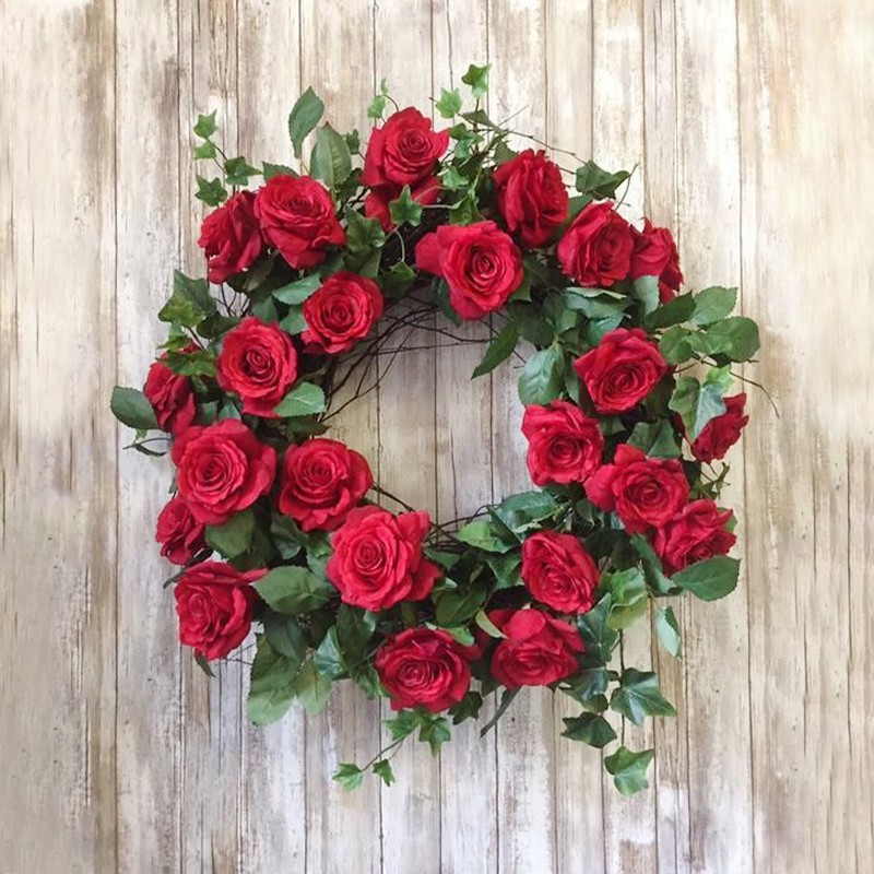 Floral Christmas Wreath