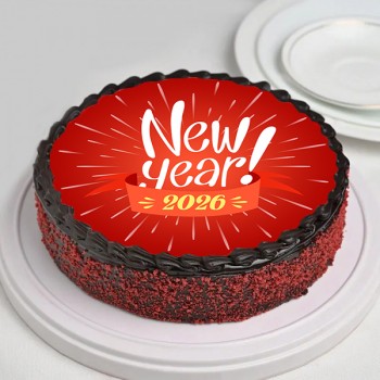 2026 Chocolate Photo Cake