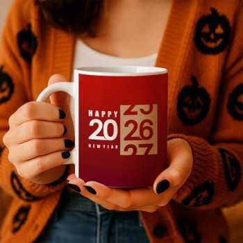 Marvelous New Year Photo Mug