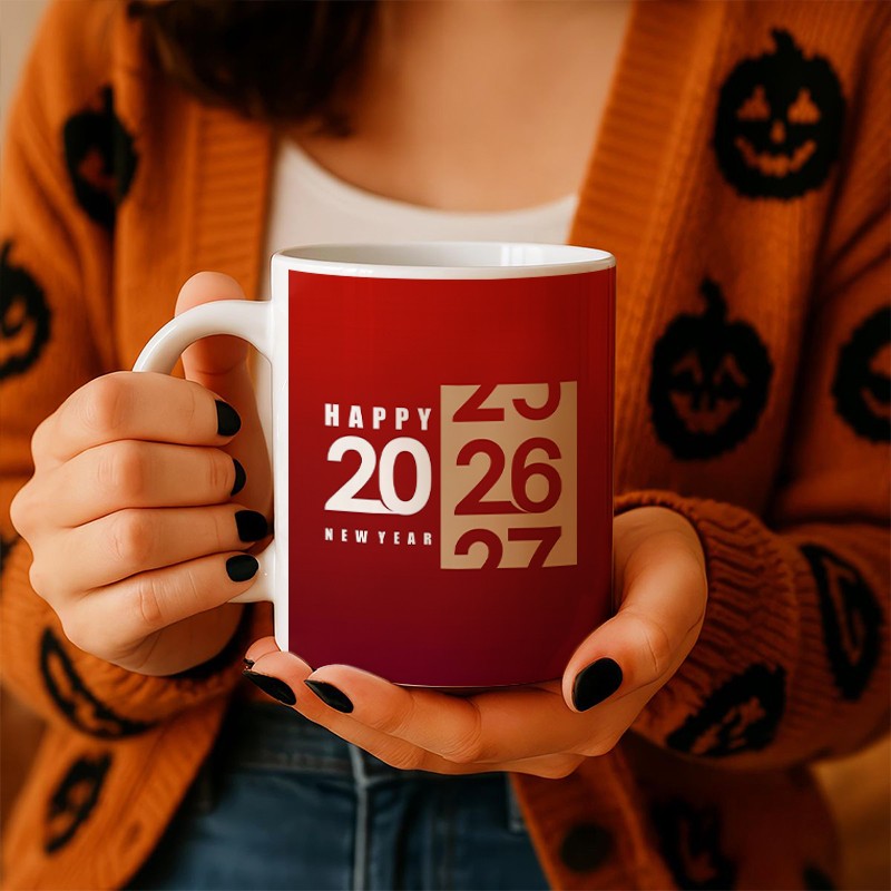 Marvelous New Year Photo Mug