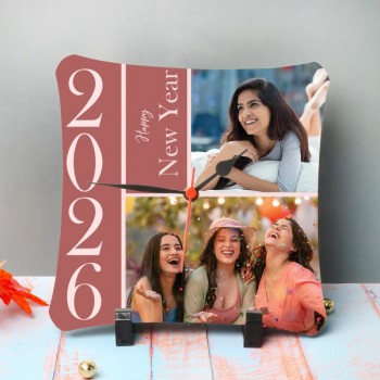 New Year Personalised Clock