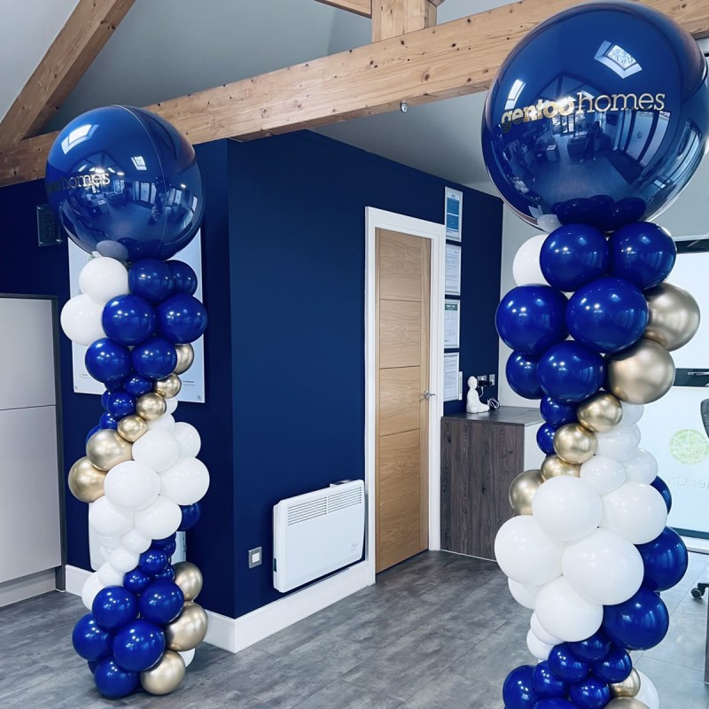 Office Celebration Balloon Decor
