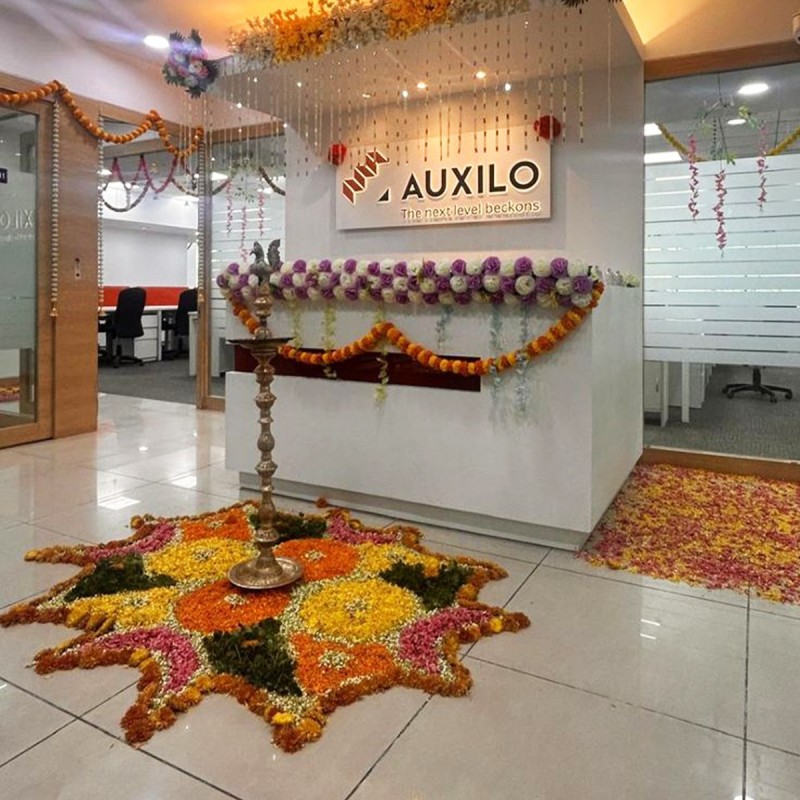 Traditional Reception Flower Arrangement