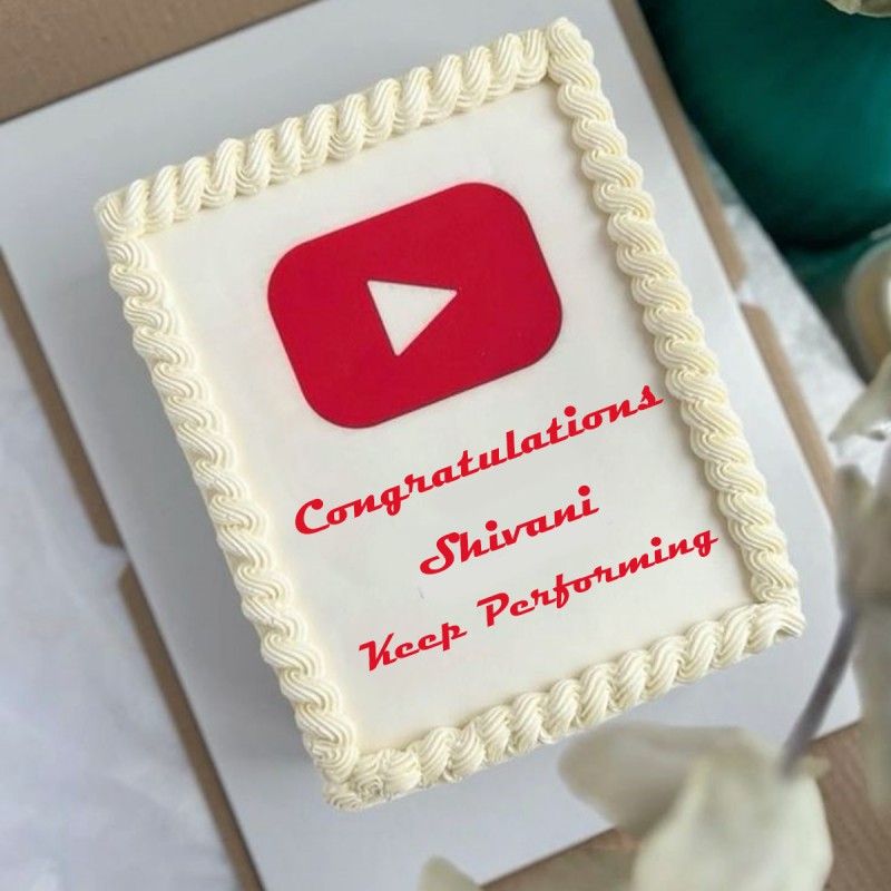 Congratulations Cake for Corporate