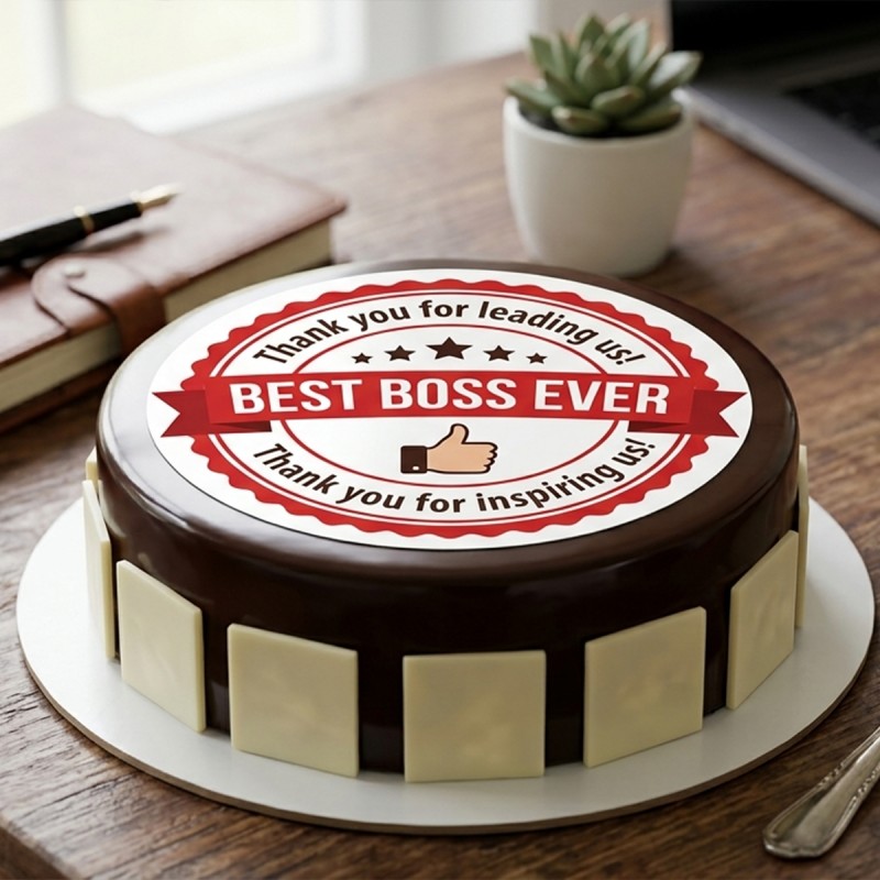 Boss Appreciation Cake