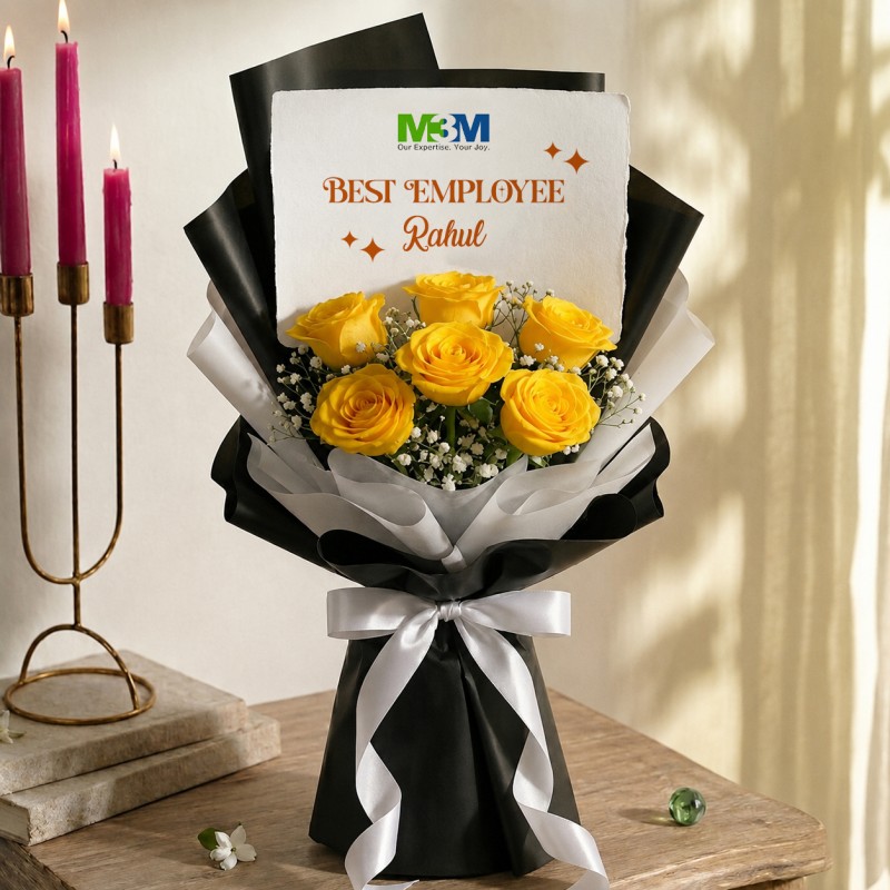 Flowers for the Best Employee