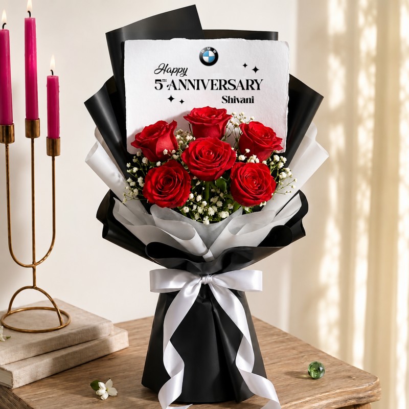 Happy Work Anniversary Flowers