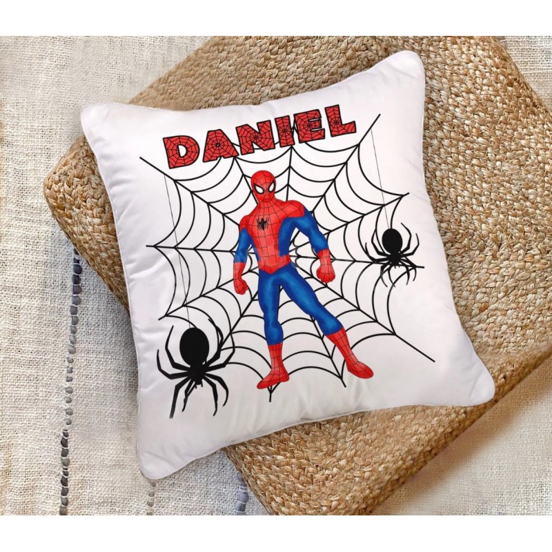 Spiderman Personalised Cushion