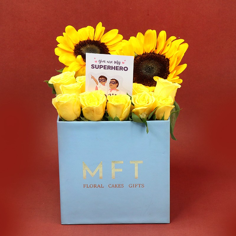 Floral Cheers to Dad