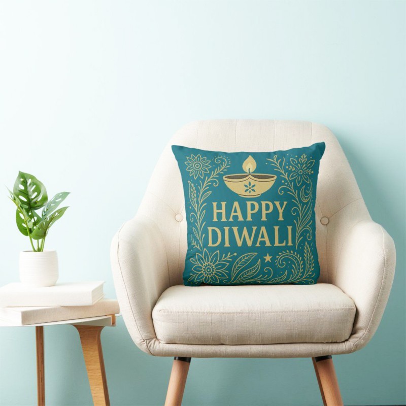 Happy Diwali Cushion