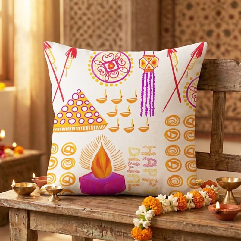 Cushion to Celebrate Diwali