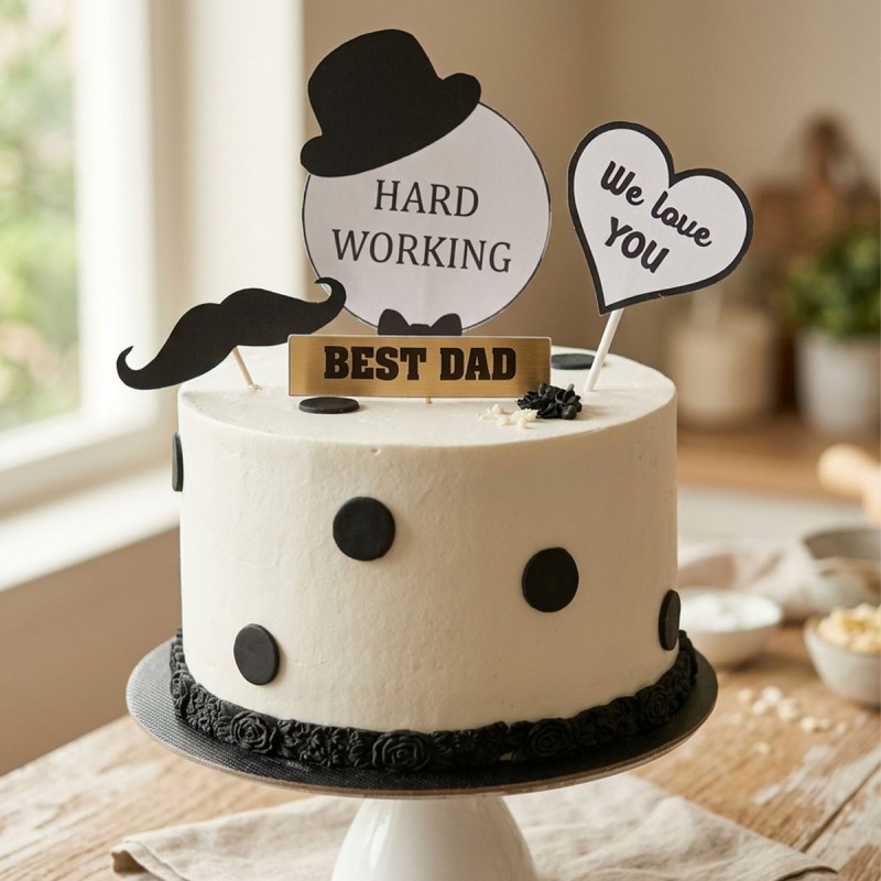Best Dad Photo Cake