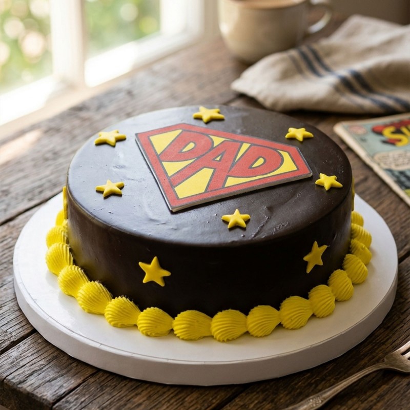 Chocolate Cake for Super Dad