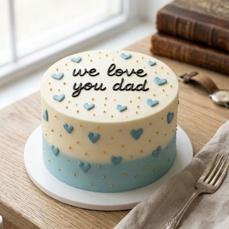 Love You Dad Cake