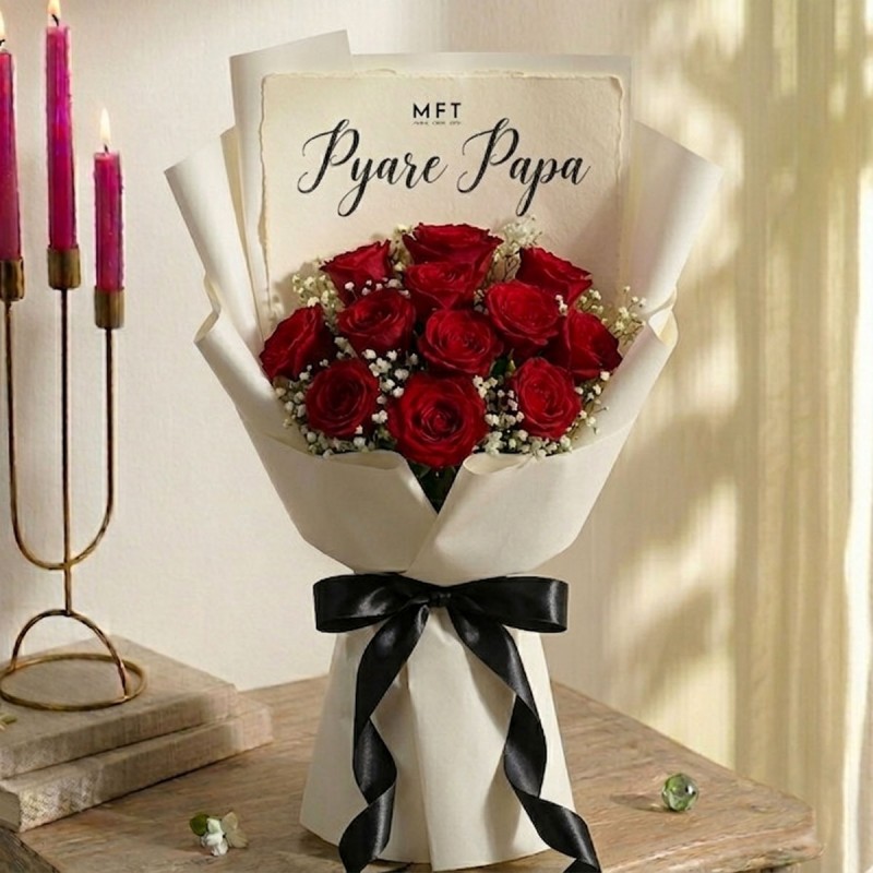 Red Roses for Best DAD