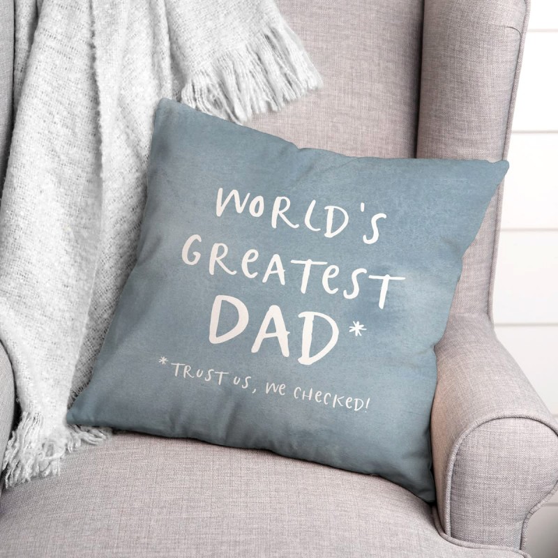 One Printed Cushion For Dad 