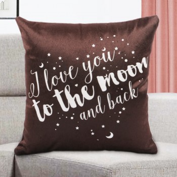 Love Theme Printed Cushion