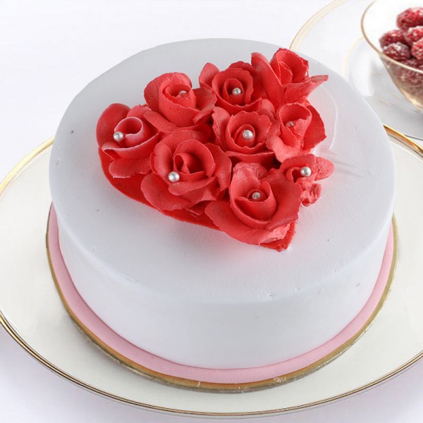 Rose Fondant Cake