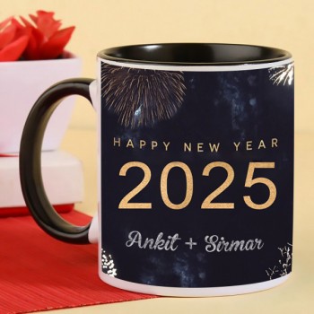 Marvelous New Year Photo Mug