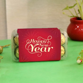 Trendy Customised New Year Chocolate