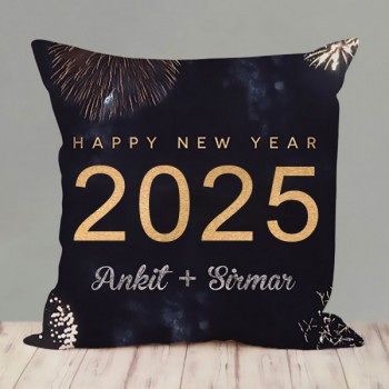 Comfy New Year Cushion