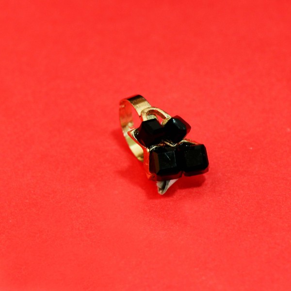 Antique Gold-Toned Statement Ring