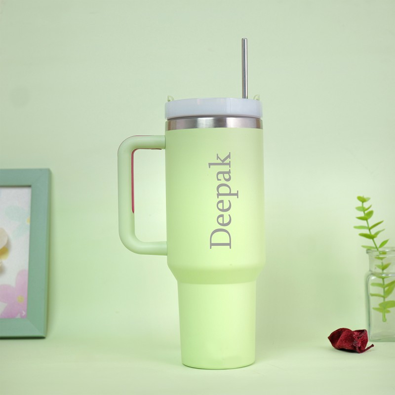 Aqua Green Personalised Tumbler