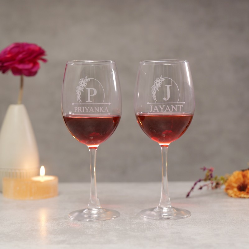 Classy Personalised Champange Glasses