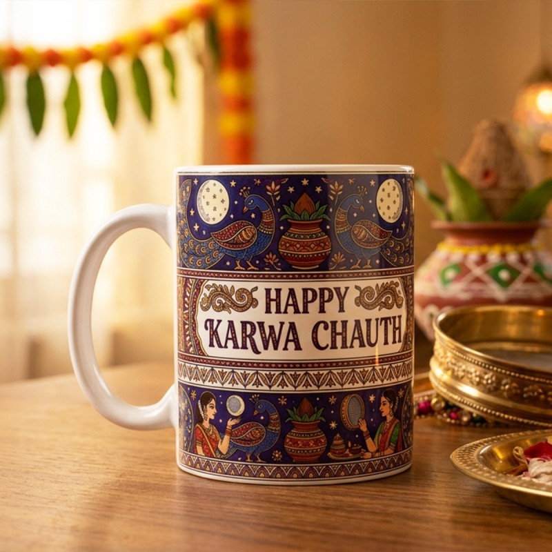 Karwa Chauth Theme Mug