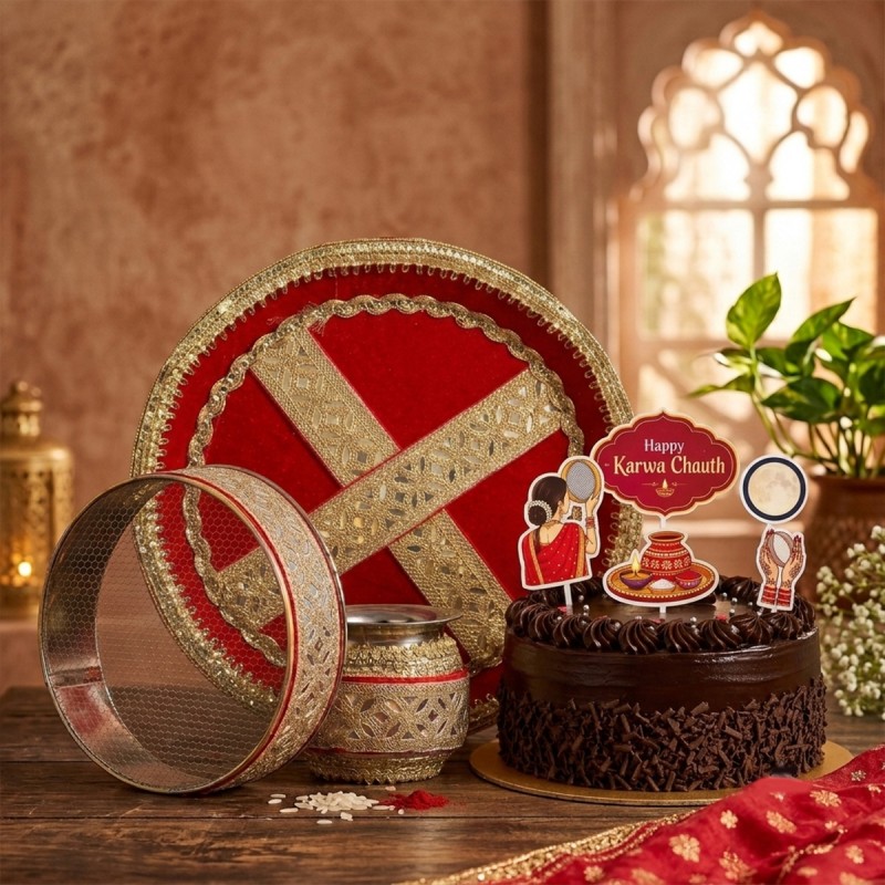 Karwa Chauth Cake Combo