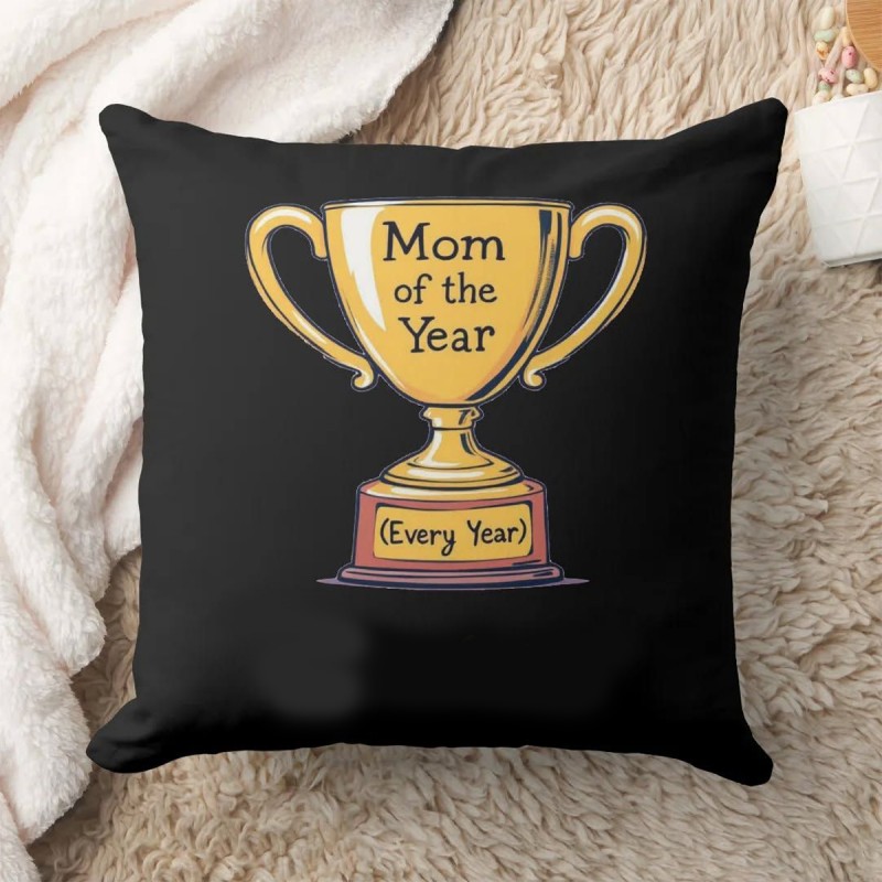 Beautifully Engraved Mom Cushion