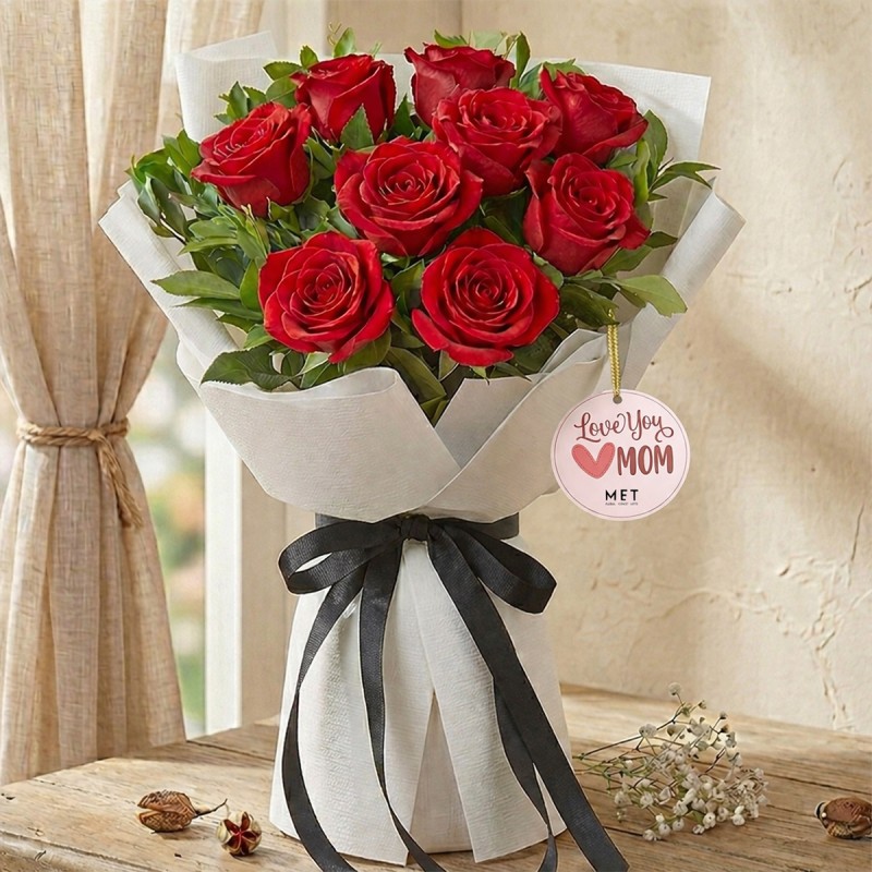 Elegant Rose Bouquet for Mom