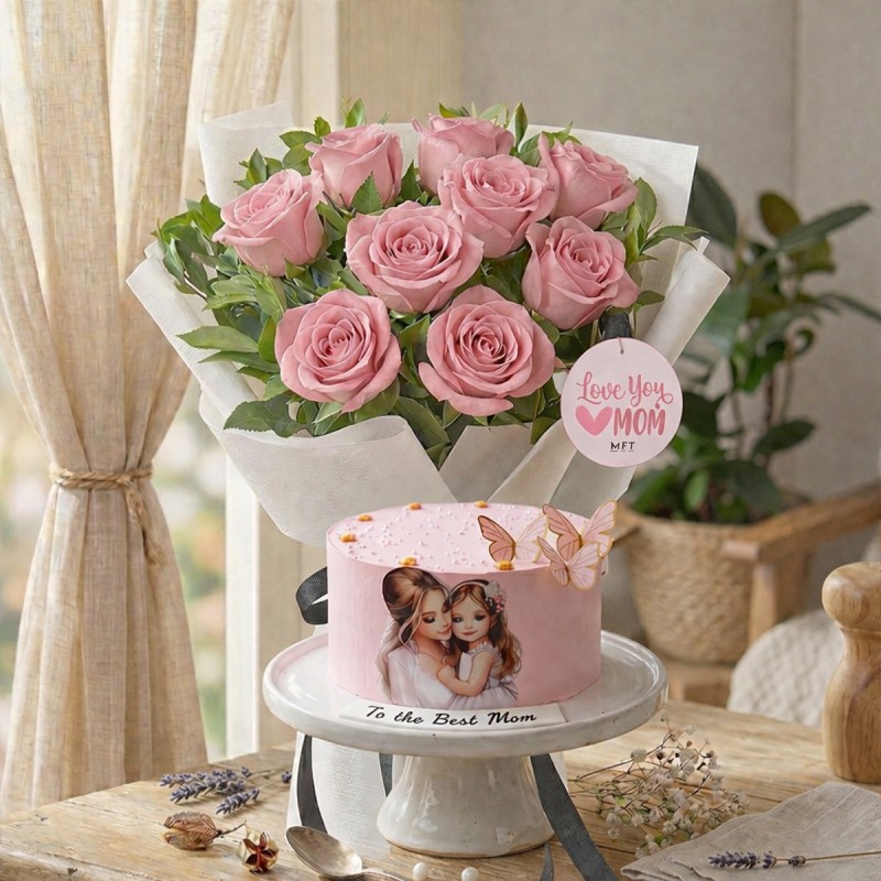 Pure Love Roses Combo for Mother