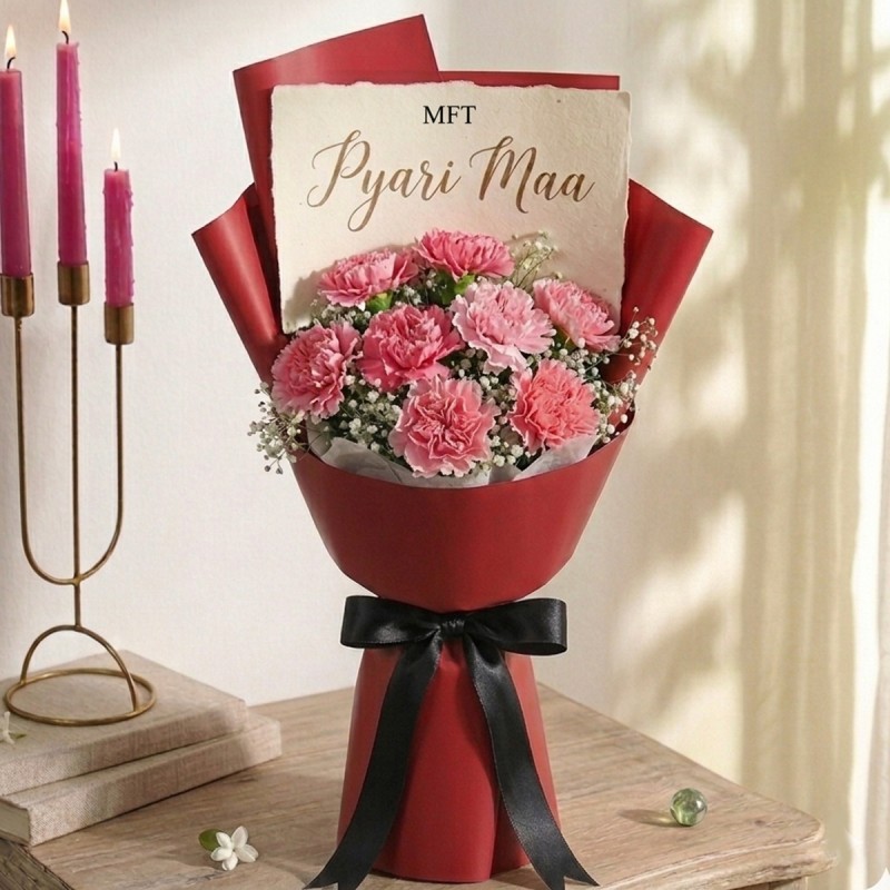 Luxury Carnation Bouquet for Mom