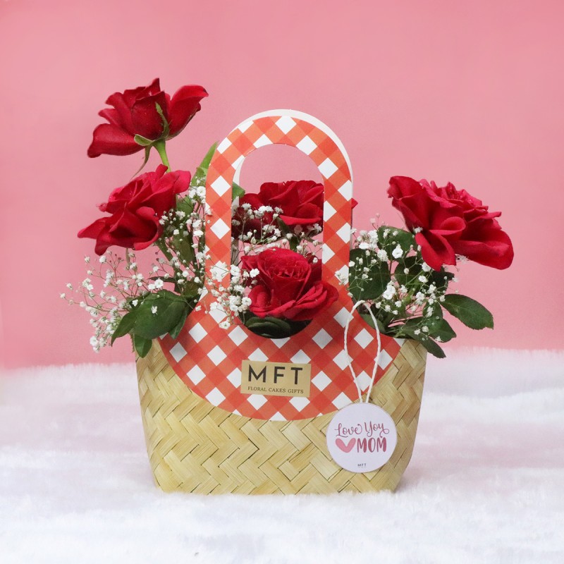 Red Roses Love Bag