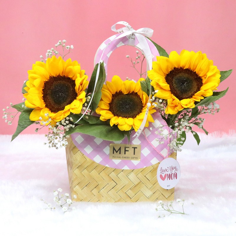 Sunflower Bag for Mother