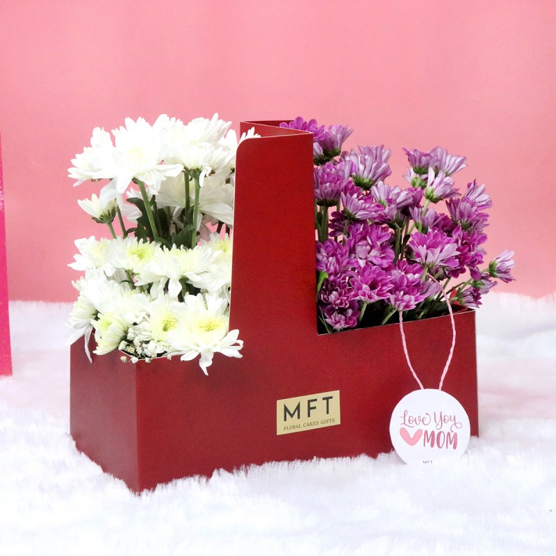 Daisies Hamper Box for Mom