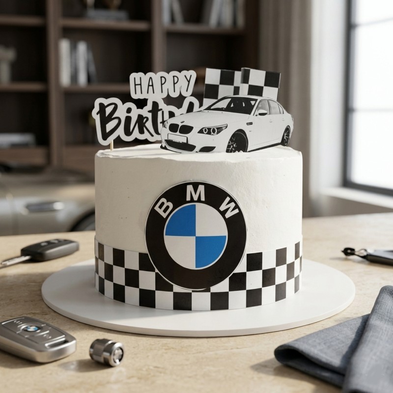 BMW Car Cake