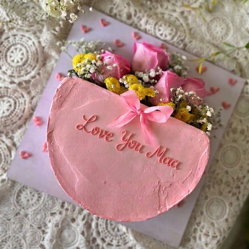 Rose Bouquet Cake for Mom