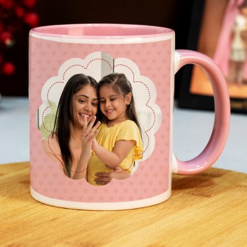 Pink Coffee Mug for Mom